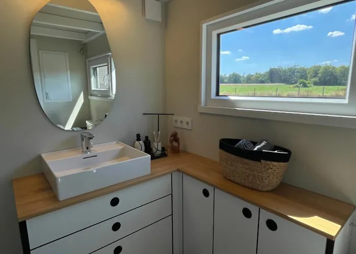 Apartamento Tiny House Alpakablick - Inklusive Gratis Alpaka Meet & Greet *