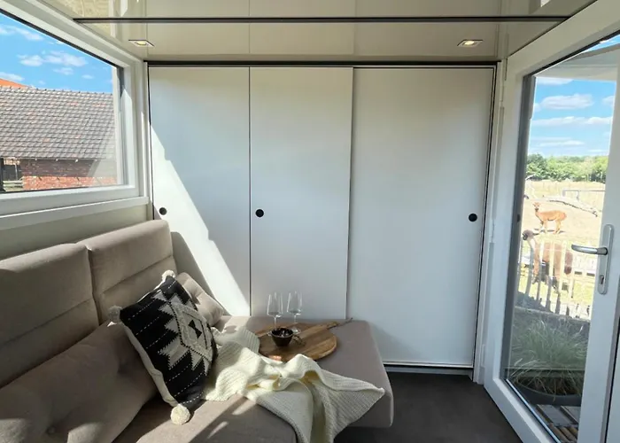 Tiny House Alpakablick - Inklusive Gratis Alpaka Meet & Greet Apartamento *