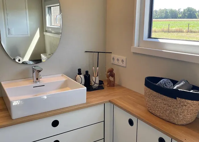 Tiny House Alpakablick - Inklusive Alpaka Meet & Greet An Bestimmten Terminen בורקן